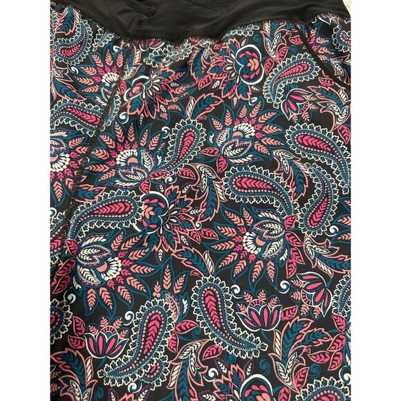 Lands' End Women's Swim Shorts - Black and Paisley Print - Picture 2 of 16